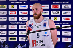 Basketball Superliga 2020/21, Grunddurchgang 11.Runde Flyers Wels vs. Kapfenberg Bulls, Thomas Schreiner (5),

