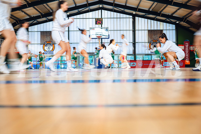 Basketball Basketball Damen Superliga 2021/22, Grunddurchgang 2.Runde Vienna D.C. Timberwolves vs. UBI Graz
