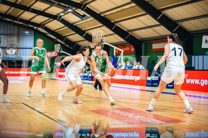 Basketball Basketball Damen Superliga 2021/22, Grunddurchgang 2.Runde Vienna D.C. Timberwolves vs. UBI Graz
