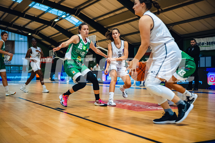 Basketball Basketball Damen Superliga 2021/22, Grunddurchgang 2.Runde Vienna D.C. Timberwolves vs. UBI Graz
