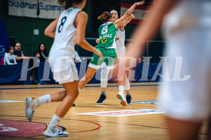 Basketball Basketball Damen Superliga 2021/22, Grunddurchgang 2.Runde Vienna D.C. Timberwolves vs. UBI Graz
