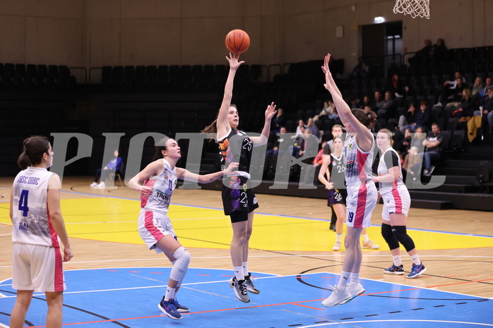 07.01.2023, Unionhalle A, Basketball Damen Superliga 2022/23, Grunddurchgang 10.Runde,  
UBSC-DBBC Graz vs. Vienna United,  