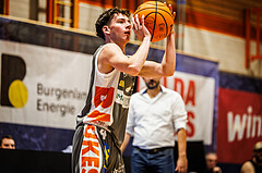 Basketball, win2day Basketball Superliga 2023/224, Grunddurchgang Runde 3, BBC Nord Dragonz, Klosterneuburg Dukes, Julius Lendl (4)