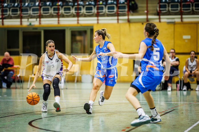 Basketball, Win2Day Basketball Damen Superliga 2023/24, Grunddurchgang 1.Runde, Vienna United, DBB LZ OÖ, Tita Zaboji (3)