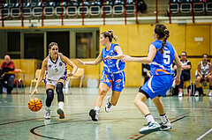 Basketball, Win2Day Basketball Damen Superliga 2023/24, Grunddurchgang 1.Runde, Vienna United, DBB LZ OÖ, Tita Zaboji (3)