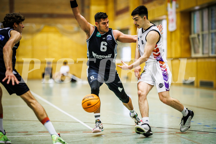 Basketball, Basketball Zweite Liga 2023/24, Grunddurchgang 2.Runde, Vienna United, Raiders Tirol, Bruno Golino (3)
