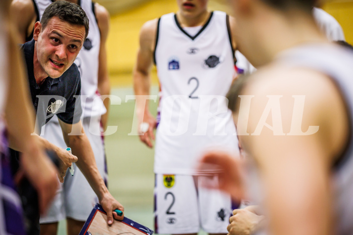 Basketball, Basketball Zweite Liga 2023/24, Grunddurchgang 2.Runde, Vienna United, Raiders Tirol, Benedikt Danek (Head Coach)