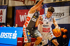 Basketball, win2day Basketball Superliga 2023/224, Grunddurchgang Runde 3, BBC Nord Dragonz, Klosterneuburg Dukes, Valentin Pasterk (6)