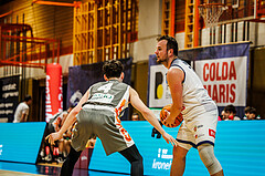 Basketball, win2day Basketball Superliga 2023/224, Grunddurchgang Runde 3, BBC Nord Dragonz, Klosterneuburg Dukes, Sebastian Kunc (5)