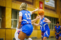 Basketball, Win2Day Basketball Damen Superliga 2023/24, Grunddurchgang 1.Runde, Vienna United, DBB LZ OÖ, Milica Popovic (13)