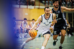 Basketball, Basketball Zweite Liga 2023/24, Grunddurchgang 2.Runde, Vienna United, Raiders Tirol, Mathias Diemer (20)
