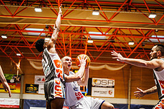 Basketball, win2day Basketball Superliga 2023/224, Grunddurchgang Runde 3, BBC Nord Dragonz, Klosterneuburg Dukes, Filip Bjelanovic (22)