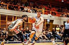 Basketball, win2day Basketball Superliga 2023/224, Grunddurchgang Runde 3, BBC Nord Dragonz, Klosterneuburg Dukes, Valentin Pasterk (6)