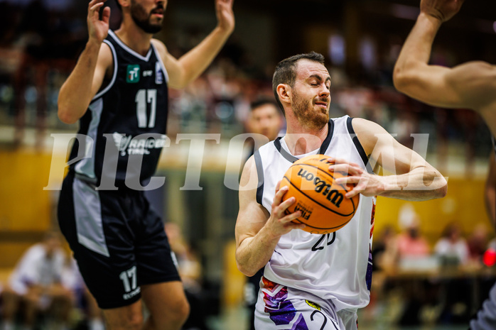 Basketball, Basketball Zweite Liga 2023/24, Grunddurchgang 2.Runde, Vienna United, Raiders Tirol, Mathias Diemer (20)