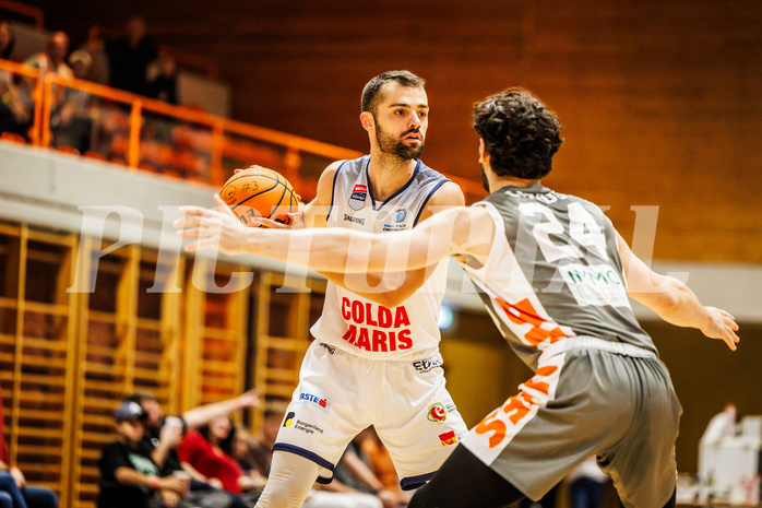 Basketball, win2day Basketball Superliga 2023/224, Grunddurchgang Runde 3, BBC Nord Dragonz, Klosterneuburg Dukes, Tino Sebalj (13)