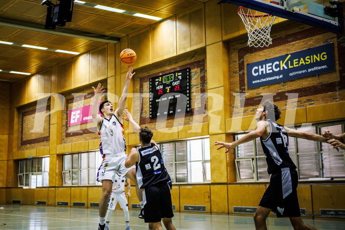 Basketball, Basketball Zweite Liga 2023/24, Grunddurchgang 2.Runde, Vienna United, Raiders Tirol, Bruno Golino (3)