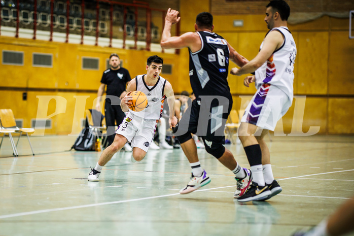 Basketball, Basketball Zweite Liga 2023/24, Grunddurchgang 2.Runde, Vienna United, Raiders Tirol, Bruno Golino (3)