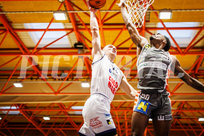 Basketball, win2day Basketball Superliga 2023/224, Grunddurchgang Runde 3, BBC Nord Dragonz, Klosterneuburg Dukes, Filip Bjelanovic (22)