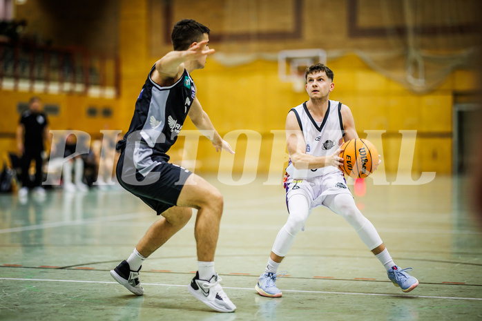 Basketball, Basketball Zweite Liga 2023/24, Grunddurchgang 2.Runde, Vienna United, Raiders Tirol, David Wrumnig (6)