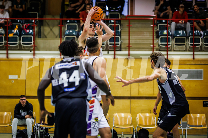 Basketball, Basketball Zweite Liga 2023/24, Grunddurchgang 2.Runde, Vienna United, Raiders Tirol, Bruno Golino (3)