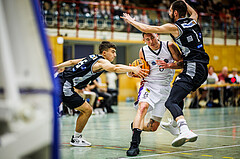 Basketball, Basketball Zweite Liga 2023/24, Grunddurchgang 2.Runde, Vienna United, Raiders Tirol, Philipp Germ (8)