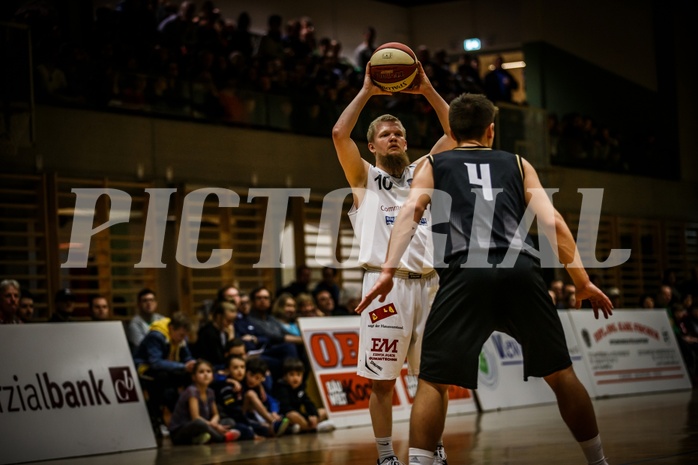 Basketball, 2.Bundesliga, Playoff VF Spiel 1, Mattersburg Rocks, Wörthersee Piraten, Claudio VANCURA (10)