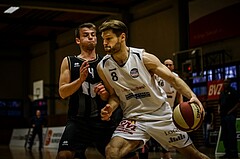 Basketball, 2.Bundesliga, Playoff VF Spiel 1, Mattersburg Rocks, Wörthersee Piraten, Maximilian HÜBNER (8)