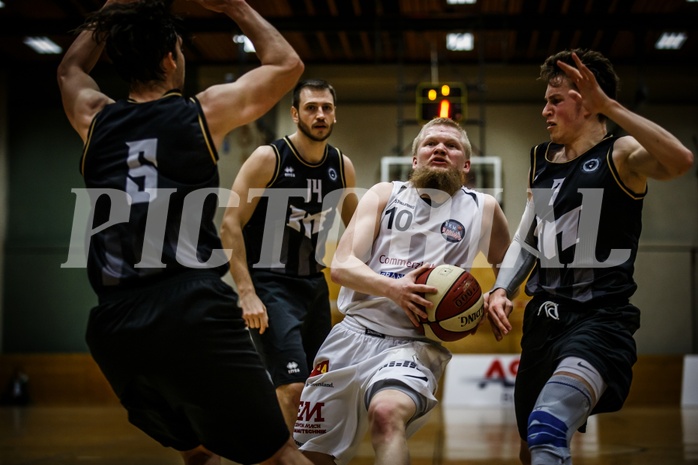 Basketball, 2.Bundesliga, Playoff VF Spiel 1, Mattersburg Rocks, Wörthersee Piraten, Claudio VANCURA (10)