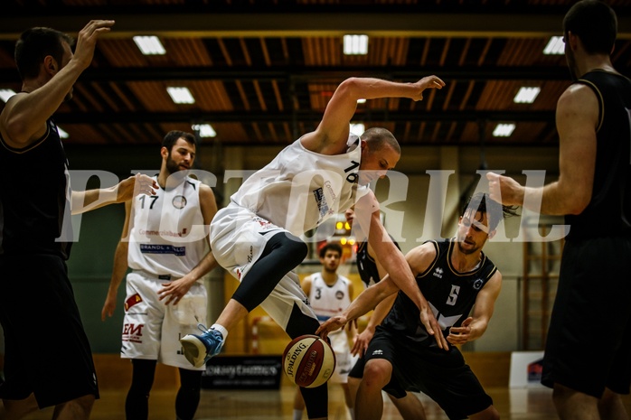 Basketball, 2.Bundesliga, Playoff VF Spiel 1, Mattersburg Rocks, Wörthersee Piraten, Corey HALETT (16)