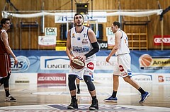 Basketball, ABL 2018/19, Grunddurchgang 29.Runde, Oberwart Gunners, Traiskirchen Lions, Hayden Thomas Lescault (11)