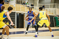 Basketball, bet-at-home Basketball Superliga 2020/21, Grunddurchgang 15. Runde, SKN St. Pölten Basketball, Oberwart Gunners, Laurence Alexander (4)