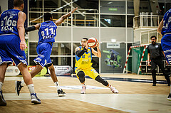 Basketball, bet-at-home Basketball Superliga 2019/20, Grunddurchgang 15.Runde, SKN St. Pölten Basketball, Oberwart Gunners, Omar Krayem
