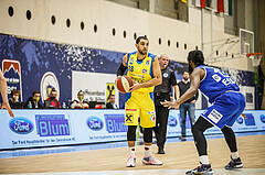 Basketball, bet-at-home Basketball Superliga 2020/21, Grunddurchgang 15. Runde, SKN St. Pölten Basketball, Oberwart Gunners, Omar Krayem (18)