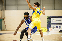 Basketball, bet-at-home Basketball Superliga 2020/21, Grunddurchgang 15. Runde, SKN St. Pölten Basketball, Oberwart Gunners, Quincy Diggs (13)