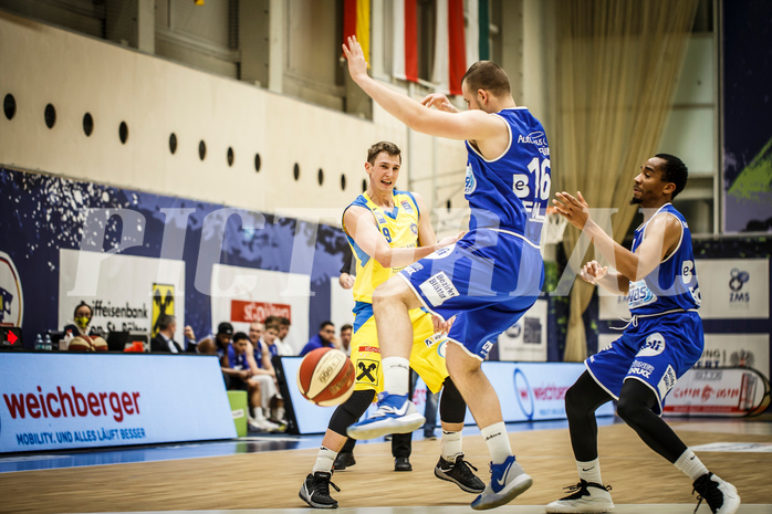 Basketball, bet-at-home Basketball Superliga 2019/20, Grunddurchgang 15.Runde, SKN St. Pölten Basketball, Oberwart Gunners, Roman Jagsch (9)