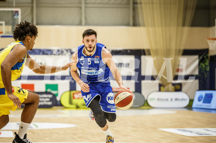 Basketball, bet-at-home Basketball Superliga 2020/21, Grunddurchgang 15. Runde, SKN St. Pölten Basketball, Oberwart Gunners, Ignas Fiodorovas (5)
