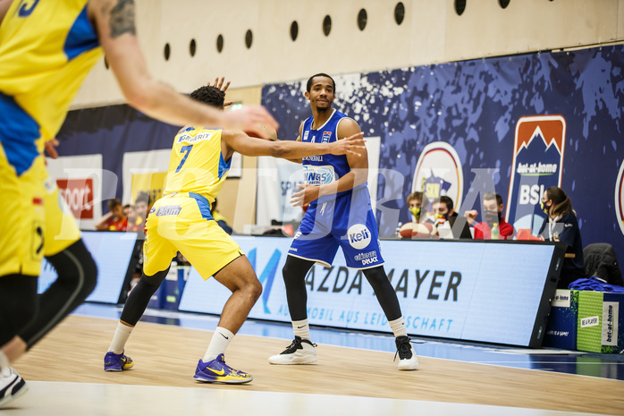 Basketball, bet-at-home Basketball Superliga 2020/21, Grunddurchgang 15. Runde, SKN St. Pölten Basketball, Oberwart Gunners, Laurence Alexander (4)