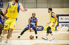 Basketball, bet-at-home Basketball Superliga 2020/21, Grunddurchgang 15. Runde, SKN St. Pölten Basketball, Oberwart Gunners, Laurence Alexander (4)
