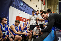 Basketball, bet-at-home Basketball Superliga 2019/20, Grunddurchgang 15.Runde, SKN St. Pölten Basketball, Oberwart Gunners, Horst Leitner (Coach)
