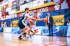 Basketball, Win2Day Superliga 2022/23, Grunddurchgang 18.Runde, Arkadia Traiskirchen Lions, OCS Swans Gmunden, Emilio Banic (23)