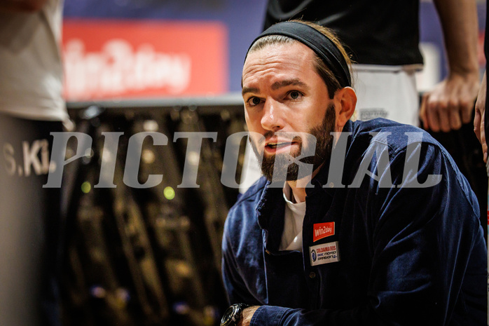 Basketball, win2day Basketball Superliga 2022/23, Grunddurchgang Runde 18, BBC Nord Dragonz, Vienna DC Timberwolves, Felix Jambor (Head Coach)