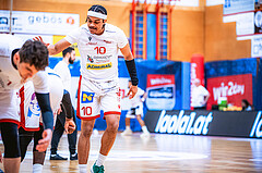 Basketball, Win2Day Superliga 2022/23, Grunddurchgang 18.Runde, Arkadia Traiskirchen Lions, OCS Swans Gmunden, Evan Taylor (10)