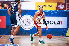 Basketball, Win2Day Superliga 2022/23, Grunddurchgang 18.Runde, Arkadia Traiskirchen Lions, OCS Swans Gmunden, Evan Taylor (10)