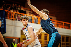 Basketball, win2day Basketball Superliga 2022/23, Grunddurchgang Runde 18, BBC Nord Dragonz, Vienna DC Timberwolves, Dogus Demirel (23)