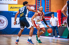 Basketball, Win2Day Superliga 2022/23, Grunddurchgang 18.Runde, Arkadia Traiskirchen Lions, OCS Swans Gmunden, Evan Taylor (10)