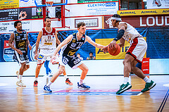 Basketball, Win2Day Superliga 2022/23, Grunddurchgang 18.Runde, Arkadia Traiskirchen Lions, OCS Swans Gmunden, Lukas Schartmüller (11)