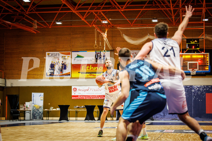 Basketball, win2day Basketball Superliga 2022/23, Grunddurchgang Runde 18, BBC Nord Dragonz, Vienna DC Timberwolves, Nicolas Scott Allen (15)