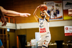 Basketball, win2day Basketball Superliga 2022/23, Grunddurchgang Runde 18, BBC Nord Dragonz, Vienna DC Timberwolves, Kyran Jordan Mc Clure (13)