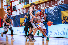 Basketball, Win2Day Superliga 2022/23, Grunddurchgang 18.Runde, Arkadia Traiskirchen Lions, OCS Swans Gmunden, Evan Taylor (10)