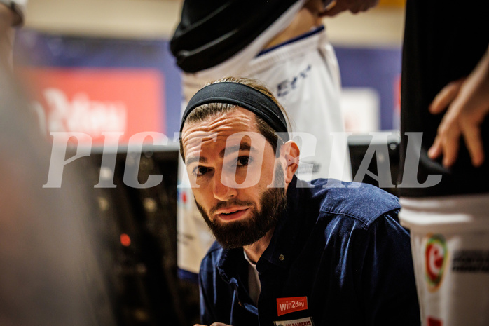 Basketball, win2day Basketball Superliga 2022/23, Grunddurchgang Runde 18, BBC Nord Dragonz, Vienna DC Timberwolves, Felix Jambor (Head Coach)